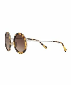 Miu Miu Brown Round Sunglasses 0MU59US 1523644003 9 Miu Miu Brown Round Sunglasses 0MU59US 1523644003 -RAY-BAN Online Store 786104740 3 720x928