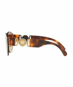 Versace Brown Rimless Oval Sunglasses 0VE2224 1531109002 -RAY-BAN Online Store 786261880 4 720x928