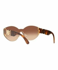 Versace Brown Rimless Oval Sunglasses 0VE2224 1531109002 -RAY-BAN Online Store 786261880 6 720x928