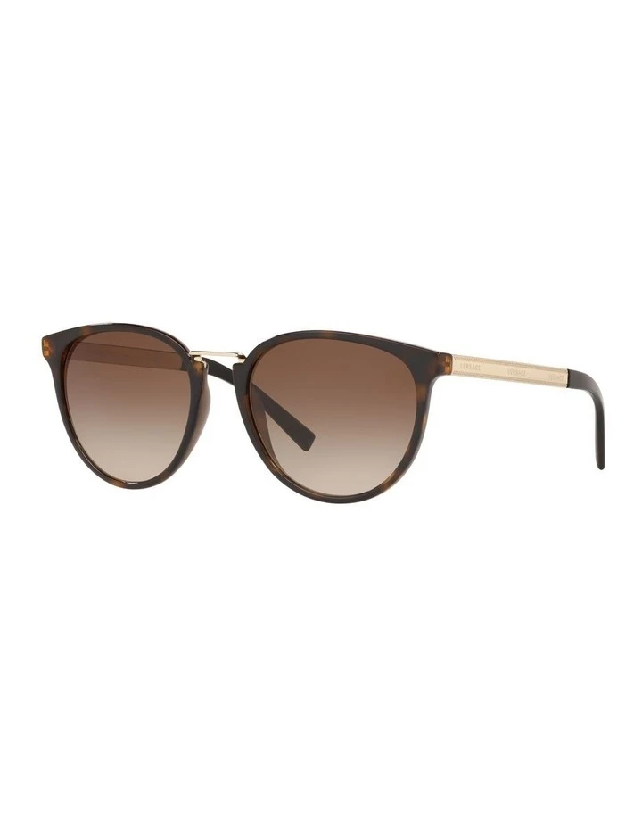 Versace Brown Round Sunglasses 0VE4366 1524322002 2 Versace Brown Round Sunglasses 0VE4366 1524322002 - Image 2