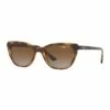 Vogue Polarised Brown Rectangle Sunglasses 0VO5293S 1526350003