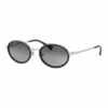 Vogue Grey Metal Oval Sunglasses 0VO4167S 1529275001