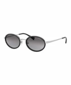 Vogue Grey Metal Oval Sunglasses 0VO4167S 1529275001