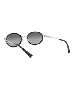 Vogue Grey Metal Oval Sunglasses 0VO4167S 1529275001 -RAY-BAN Online Store 786286630 6 720x928