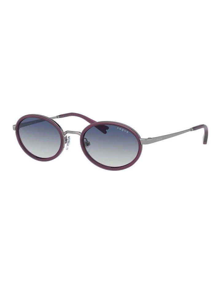 Vogue Blue Metal Oval Sunglasses 0VO4167S 1529275003 1 Vogue Blue Metal Oval Sunglasses 0VO4167S 1529275003