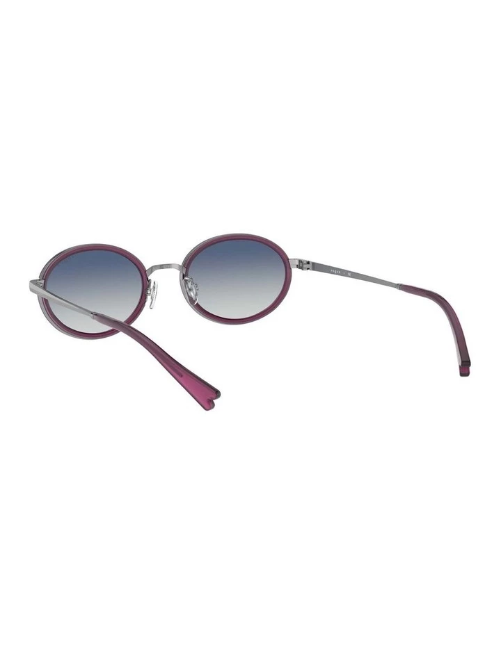 Vogue Blue Metal Oval Sunglasses 0VO4167S 1529275003 6 Vogue Blue Metal Oval Sunglasses 0VO4167S 1529275003 - Image 6