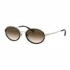 Vogue Brown Metal Oval Sunglasses 0VO4167S 1529275004