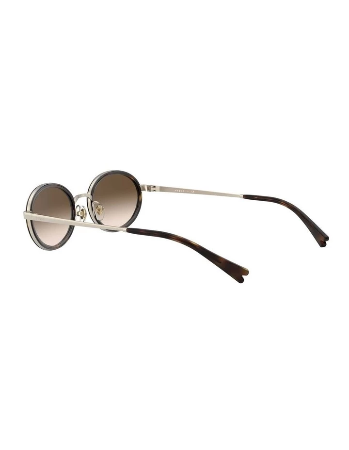 Vogue Brown Metal Oval Sunglasses 0VO4167S 1529275004 5 Vogue Brown Metal Oval Sunglasses 0VO4167S 1529275004 - Image 5