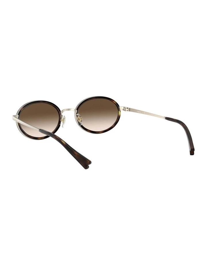 Vogue Brown Metal Oval Sunglasses 0VO4167S 1529275004 6 Vogue Brown Metal Oval Sunglasses 0VO4167S 1529275004 - Image 6