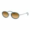 Vogue Brown Metal Oval Sunglasses 0VO4167S 1529275005