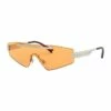 Vogue Orange Metal Shield Sunglasses 0VO4165S 1530181003