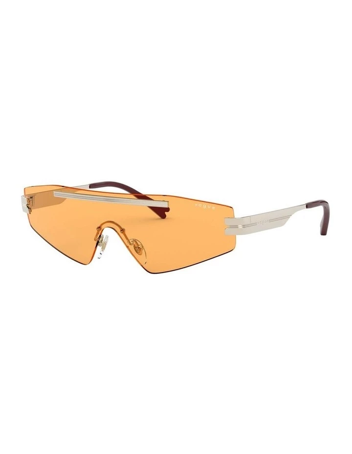 Vogue Orange Metal Shield Sunglasses 0VO4165S 1530181003 1 Vogue Orange Metal Shield Sunglasses 0VO4165S 1530181003