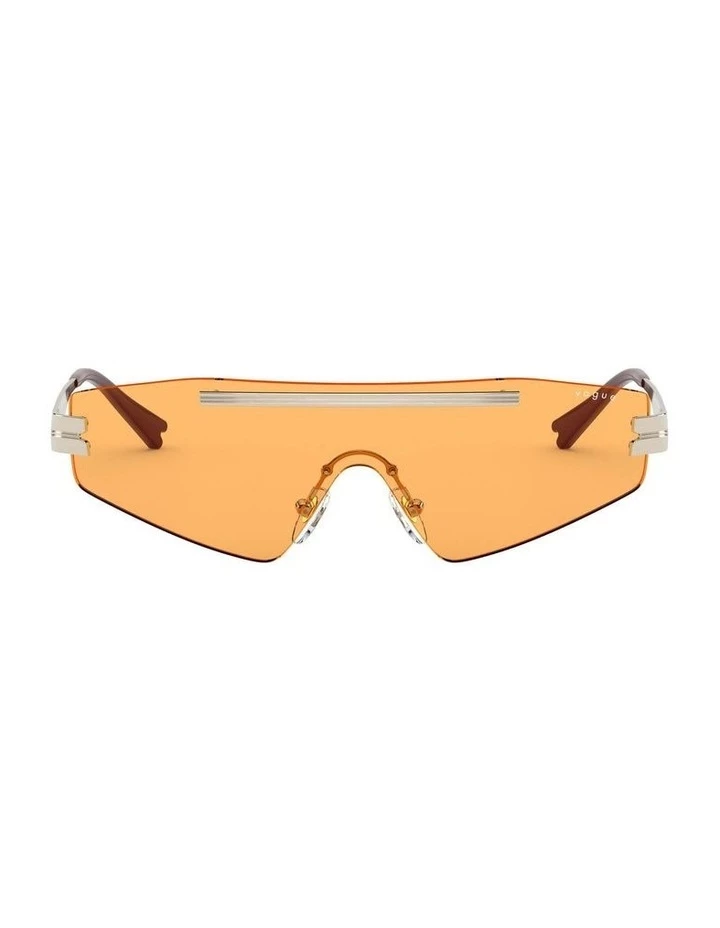 Vogue Orange Metal Shield Sunglasses 0VO4165S 1530181003 2 Vogue Orange Metal Shield Sunglasses 0VO4165S 1530181003 - Image 2