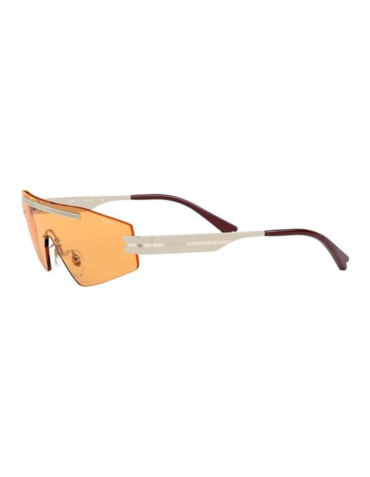 Vogue Orange Metal Shield Sunglasses 0VO4165S 1530181003 3 Vogue Orange Metal Shield Sunglasses 0VO4165S 1530181003 - Image 3