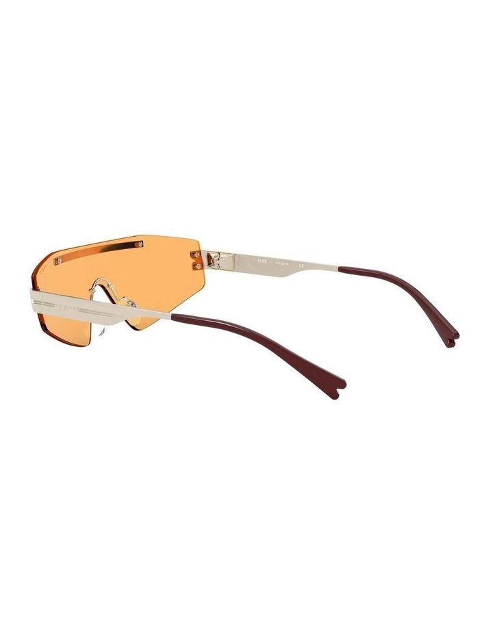 Vogue Orange Metal Shield Sunglasses 0VO4165S 1530181003 5 Vogue Orange Metal Shield Sunglasses 0VO4165S 1530181003 - Image 5