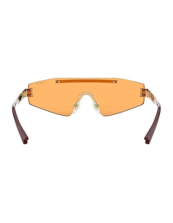 Vogue Orange Metal Shield Sunglasses 0VO4165S 1530181003 7 Vogue Orange Metal Shield Sunglasses 0VO4165S 1530181003 - Image 7