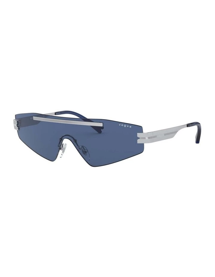 Vogue Blue Metal Shield Sunglasses 0VO4165S 1530181004 1 Vogue Blue Metal Shield Sunglasses 0VO4165S 1530181004