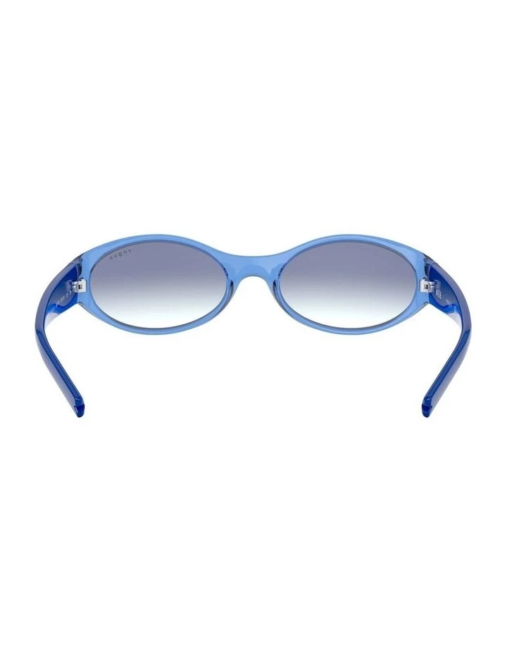 Vogue Blue Oval Sunglasses 0VO5315S 1530182002 7 Vogue Blue Oval Sunglasses 0VO5315S 1530182002 - Image 7