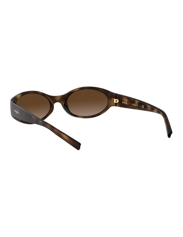 Vogue Brown Oval Sunglasses 0VO5315S 1530182004 6 Vogue Brown Oval Sunglasses 0VO5315S 1530182004 - Image 6