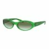 Vogue Green Oval Sunglasses 0VO5315S 1530182005