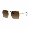 Vogue Brown Metal Square Sunglasses 0VO4175SB 1530806002