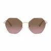 Vogue Brown Metal Hexagon Sunglasses 0VO4180S 1530808004