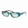 Vogue Green Rectangle Sunglasses 0VO5316S 1530809005