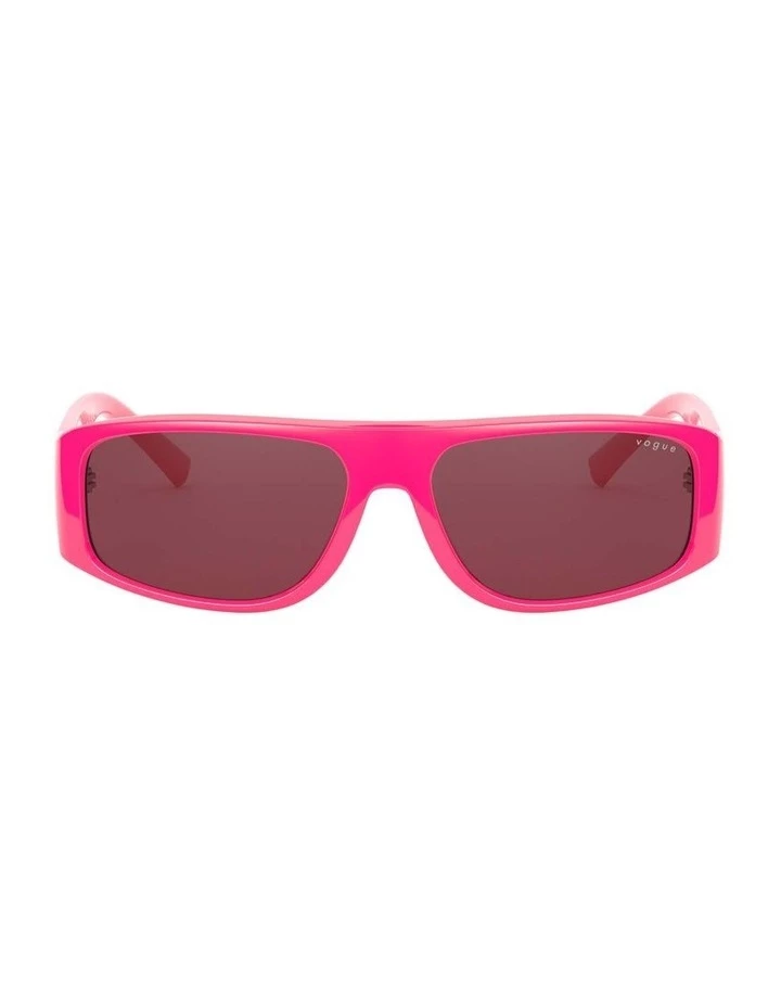Vogue Purple Rectangle Sunglasses 0VO5318S 1530811004 2 Vogue Purple Rectangle Sunglasses 0VO5318S 1530811004 - Image 2