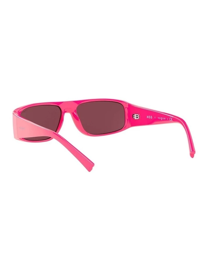 Vogue Purple Rectangle Sunglasses 0VO5318S 1530811004 6 Vogue Purple Rectangle Sunglasses 0VO5318S 1530811004 - Image 6