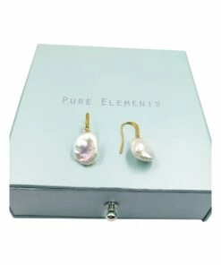 Pure Elements Uniquely Baroque White Pearl Gold Plated Earrings 5 Pure Elements Uniquely Baroque White Pearl Gold Plated Earrings -RAY-BAN Online Store 786584800 3 720x928