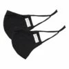 The Good Mask Black Double Layered Face Mask 2-Pack