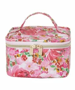 Tonic Zip Around Travel Pink Jewellery Cube