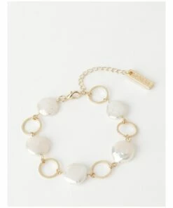 Basque Flat Pearl Gold Chain Bracelet -RAY-BAN Online Store 793549630 1 1 720x928