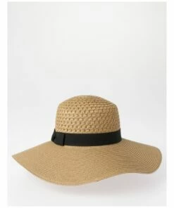 Piper Wide Brim Natural Boater Hat -RAY-BAN Online Store 793942930 3 720x928