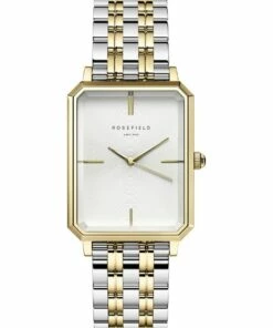 Rosefield The Elles 23mm Two Tone Watch OWSSSG-O48