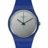 Swatch Silverwakati Royal Blue Bio-Sourced Plastic Quartz Watch