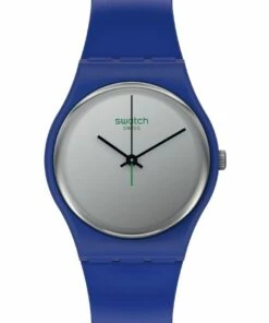 Swatch Silverwakati Royal Blue Bio-Sourced Plastic Quartz Watch