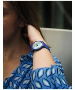Swatch Silverwakati Royal Blue Bio-Sourced Plastic Quartz Watch -RAY-BAN Online Store 794917360 3 720x928