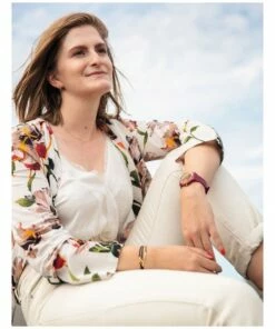 Swatch Goldenshijian Burgundy Bio-Sourced Plastic Quartz Watch -RAY-BAN Online Store 794917540 4 720x928