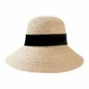 Johara Raffia Bonnet With Band Natural Summer Hat
