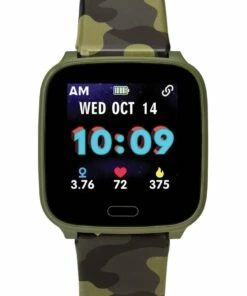 IConnect by Timex Kids Active 37mm Camo Resin Strap Smartwatch TW5M40700
