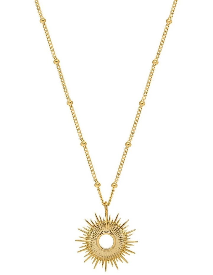 Estella Bartlett Full Sunburst Gold Necklace 1 Estella Bartlett Full Sunburst Gold Necklace