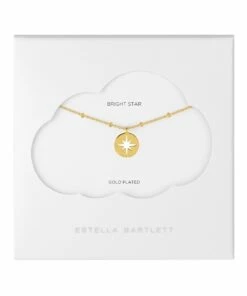 Estella Bartlett Starburst Gold Disc Necklace -RAY-BAN Online Store 803112310 4 720x928