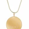 LiTMUS LAB Hemisphere Gold Necklace
