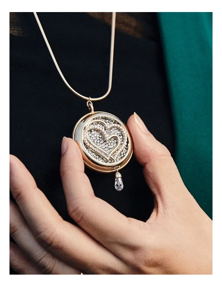 LiTMUS LAB Hemisphere Gold Necklace 3 LiTMUS LAB Hemisphere Gold Necklace - Image 3