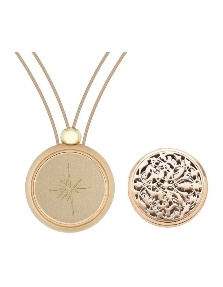 LiTMUS LAB Qliq Essence Lace Gold Necklace 2 LiTMUS LAB Qliq Essence Lace Gold Necklace - Image 2