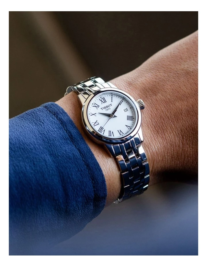 Tissot Classic Dream Lady White Stainless Steel Quartz Watch T129.210.11.013.00 2 Tissot Classic Dream Lady White Stainless Steel Quartz Watch T129.210.11.013.00 - Image 2