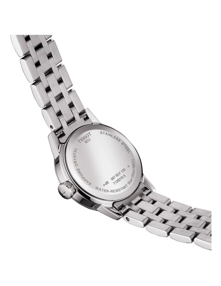 Tissot Classic Dream Lady White Stainless Steel Quartz Watch T129.210.11.013.00 4 Tissot Classic Dream Lady White Stainless Steel Quartz Watch T129.210.11.013.00 - Image 4
