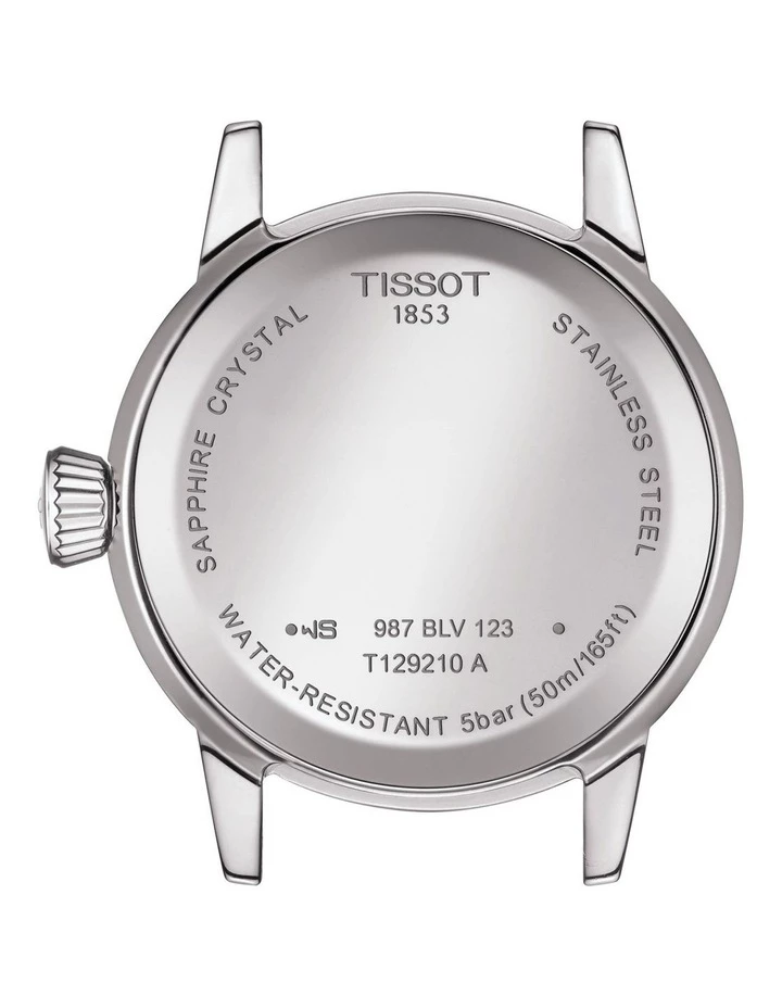 Tissot Classic Dream Lady White Stainless Steel Quartz Watch T129.210.11.013.00 6 Tissot Classic Dream Lady White Stainless Steel Quartz Watch T129.210.11.013.00 - Image 6