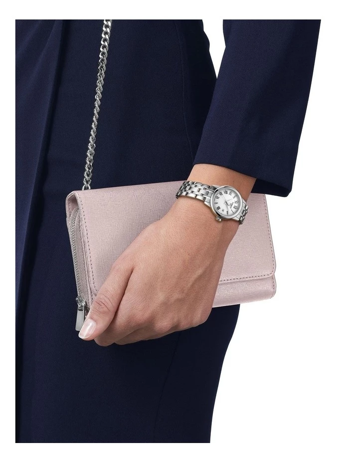 Tissot Classic Dream Lady White Stainless Steel Quartz Watch T129.210.11.013.00 7 Tissot Classic Dream Lady White Stainless Steel Quartz Watch T129.210.11.013.00 - Image 7